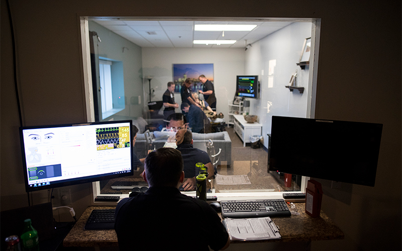 Center for Medics room